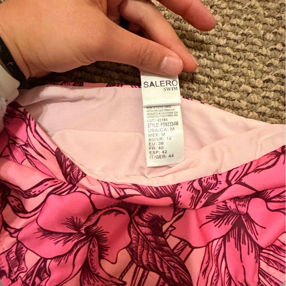 Pink Floral Bikini Set - Picture 2 of 2
